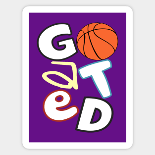 GOATED Basketball Puzzle (Pro Oreo) Sticker